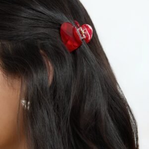 Candy Love Hair Clip Small Red